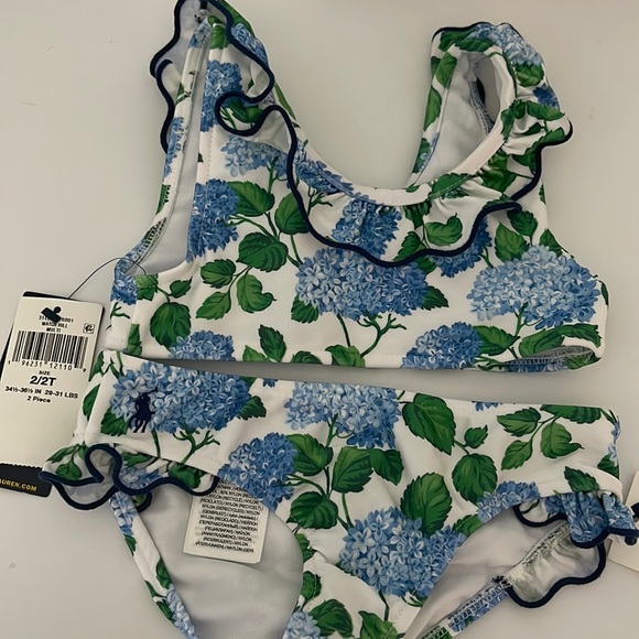 Polo Ralph Lauren Swim Polo Ralph Lauren 2t Two Piece Bathing Suit